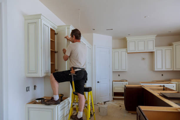 Cabinet Refacing Before After Dallas